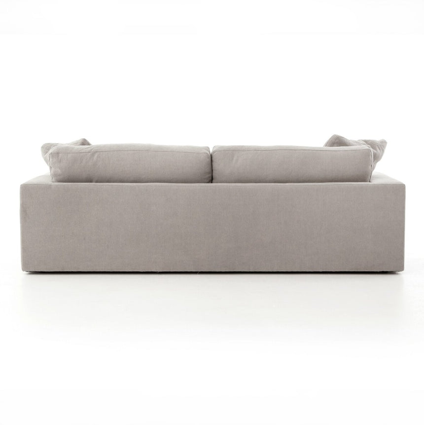 PLUME SOFA HEATHER TWILL PEWTER | 245 x 101.50 x 87 CM.