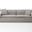 PLUME SOFA HEATHER TWILL PEWTER | 245 x 101.50 x 87 CM.