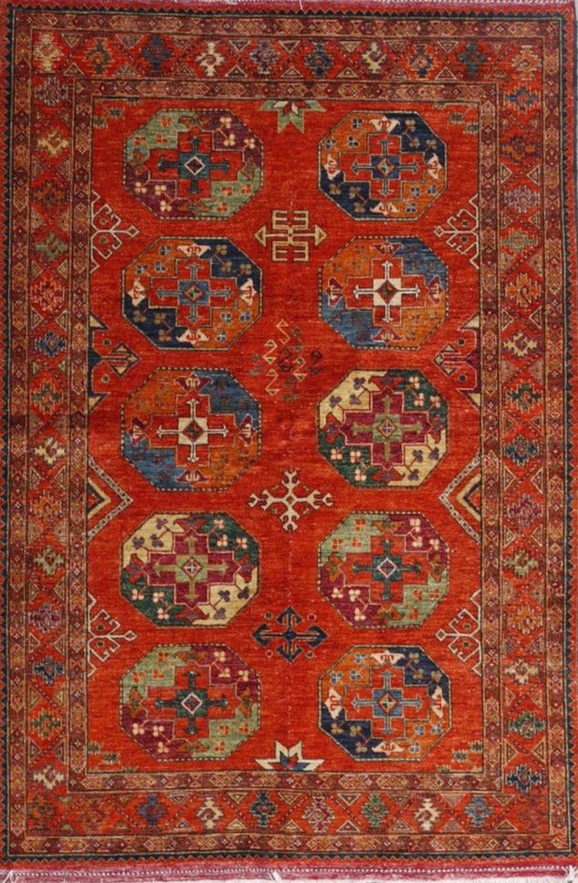 KHIVA HAND MADE CARPET | 2.53 x 1.72 M.