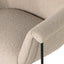 SUERTE CHAIR KNOLL SAND | 81.25 x 90 x 72 CM.