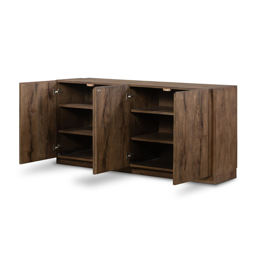 PERRIN SIDEBOARD RUSTIC FAWN VENEER | 190.5 x 50.8 x 84.45 CM.