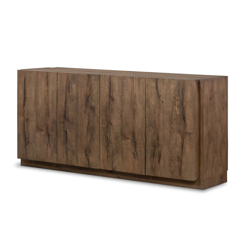 PERRIN SIDEBOARD RUSTIC FAWN VENEER | 190.5 x 50.8 x 84.45 CM.