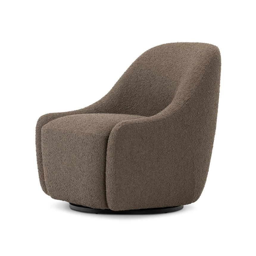 LEVI SWIVEL CHAIR KNOLL CLAY | 76.85 x 78.75 x 81.95 CM.