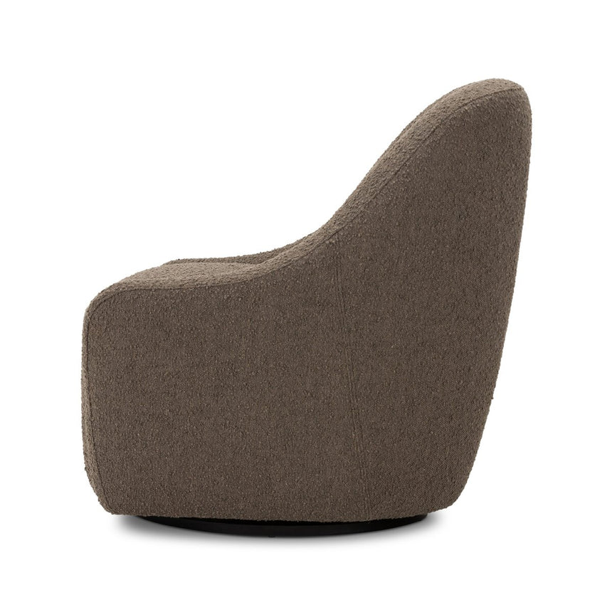 LEVI SWIVEL CHAIR KNOLL CLAY | 76.85 x 78.75 x 81.95 CM.