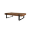 FATBOY COFFEE TABLE OLD TEAK WOOD KNOCK DOWN LEGS | 140 x 80 x 36 CM.