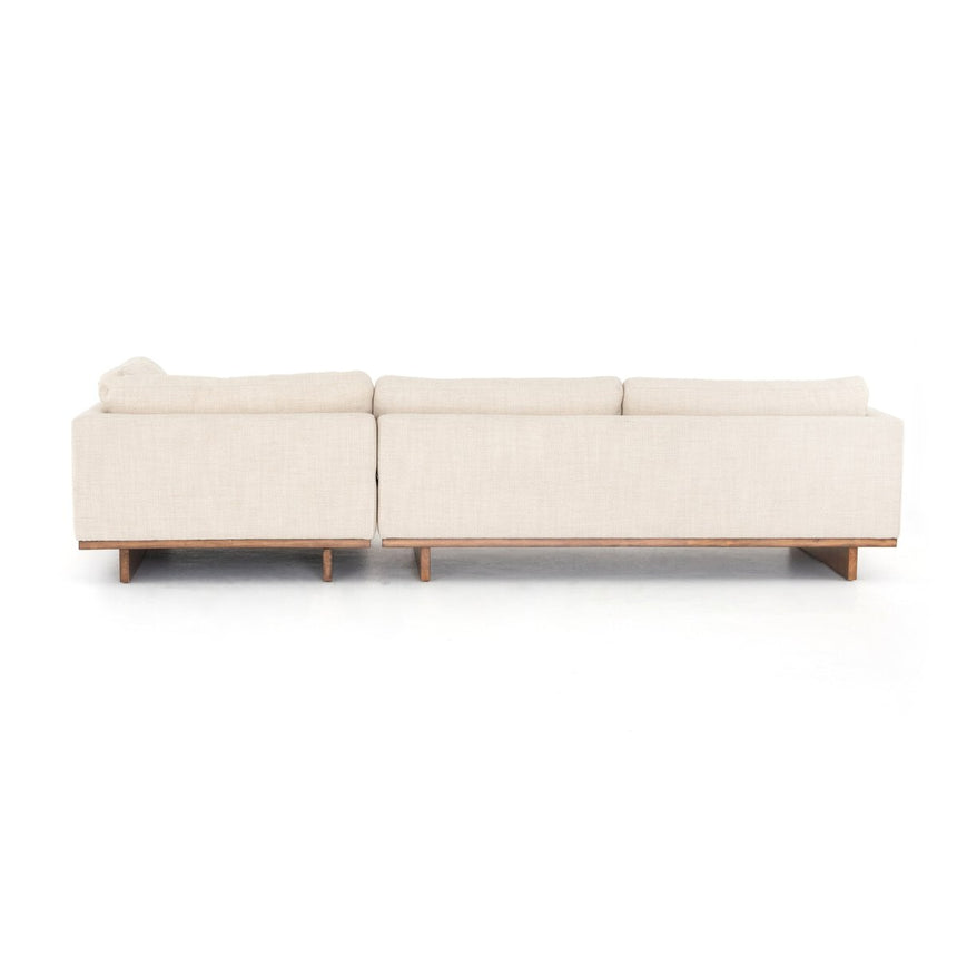 EVERLY 2 PC SECTIONAL 70" | 317.5 x 178 x 81 CM.