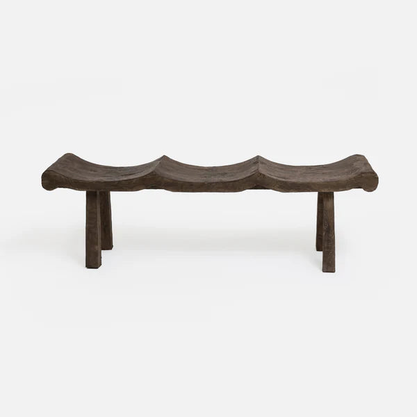 VINTAGE LOMBOK BENCH-WAVY/MEDIUM